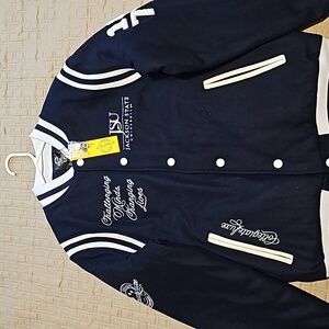 JSU Wool Varsity Jacket by CollegiateLuxe
